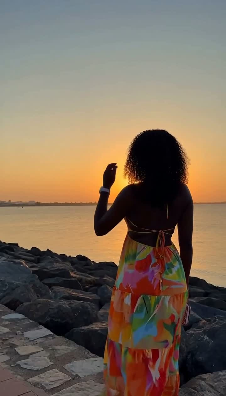 Coucher de soleil sur la lagune 🌅